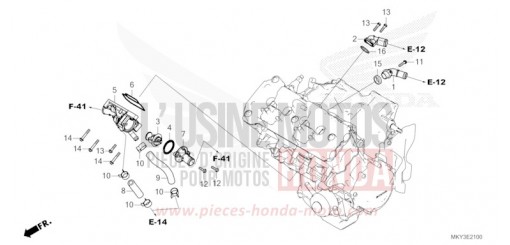 THERMOSTAT CBR650RAP de 2023