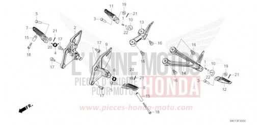 STUFE CBR650RAP de 2023