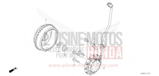 GENERATOR CBF125NAR de 2024