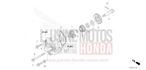 WASSERPUMPE CBF125NAR de 2024