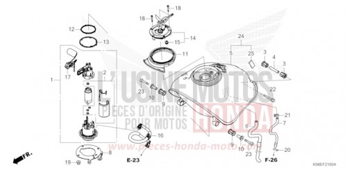 KRAFTSTOFFTANK CBF125NAR de 2024