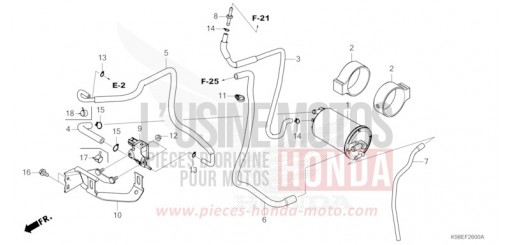AKTIVKOHLEBEHAELTER CBF125NAR de 2024