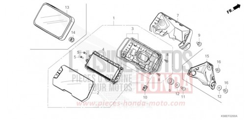 MESSGERAET CBF125NAR de 2024