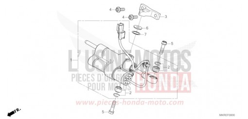 LENKUNGSDAEMPFER CBR1000SPR de 2024