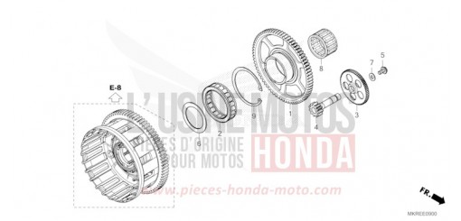 ANLASSERKUPPLUNG CBR1000STR de 2024