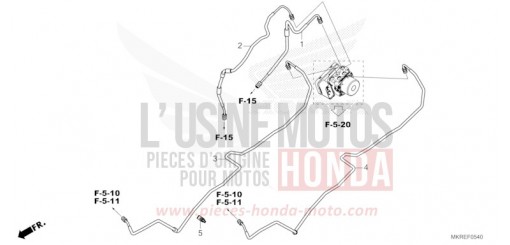 BREMSLEITUNG CBR1000STR de 2024
