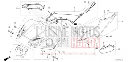ABSCHIRMUNG CBR1000STR de 2024