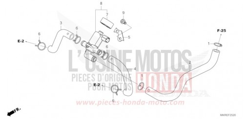 LUFTEINSPRITZ-STEUERVENTIL CBR1000STR de 2024