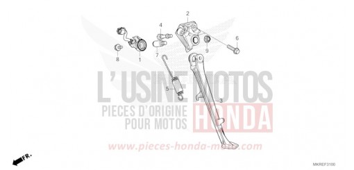 STAENDER CBR1000STR de 2024