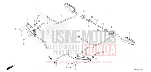 BLINKER CBR1000STR de 2024