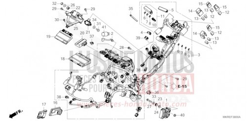 KABELBAUM CBR1000STR de 2024