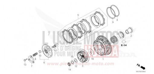 KUPPLUNG CBR500RAR de 2024