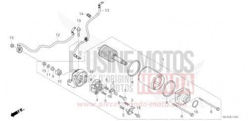 ANLASSER CBR500RAR de 2024