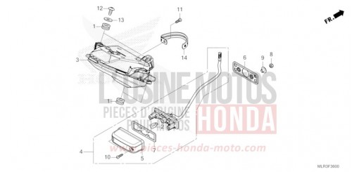 HECKLEUCHTE CBR500RAR de 2024