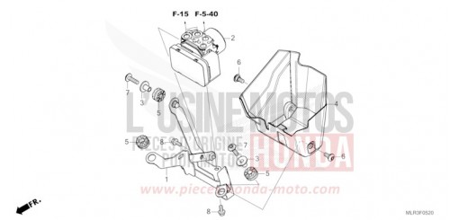 ABS-MODULATOR CBR500RAR de 2024