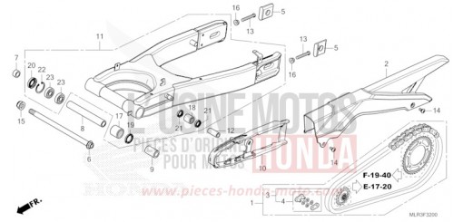 SCHWINGE CBR500RAR de 2024