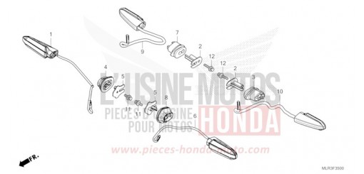 BLINKER CBR500RAR de 2024