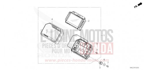 MESSGERAET CBR600R3R de 2024