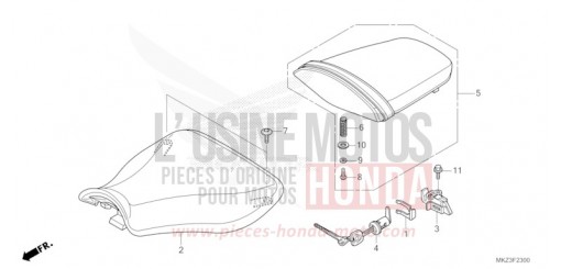 SITZ CBR600R3R de 2024