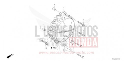 GENERATORABDECKUNG CBR600R3R de 2024