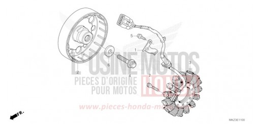 GENERATOR CBR600R3R de 2024