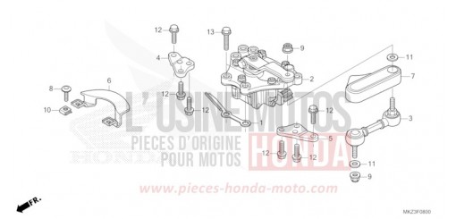 LENKUNGSDAEMPFER CBR600R3R de 2024