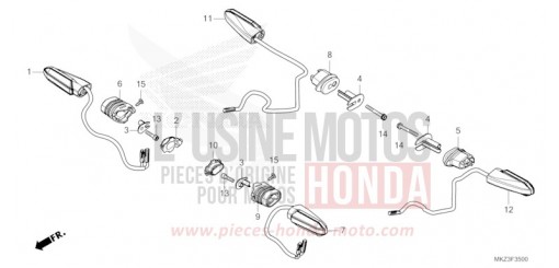 BLINKER CBR600R3R de 2024