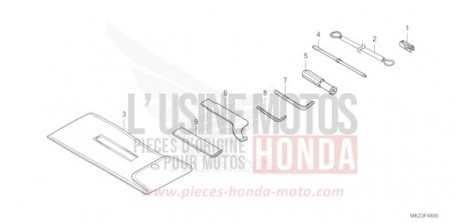 WERKZEUG CBR600R3R de 2024