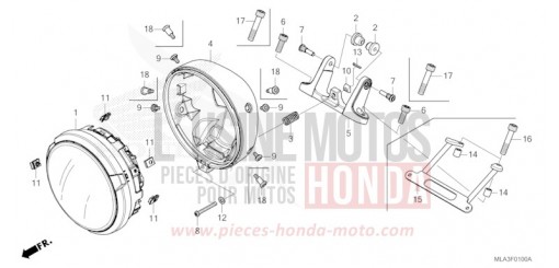 SCHEINWERFER CMX1100AP de 2023