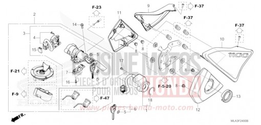 SEITENABDECKUNG/KOMBISCHALTER CMX1100D2P de 2023