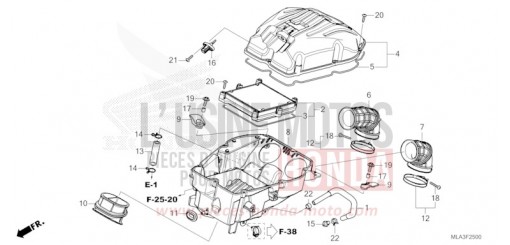 LUFTFILTER CMX1100D2P de 2023