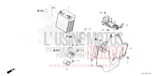 BATTERIE CMX500A2R de 2024