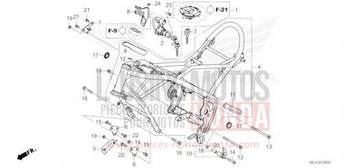 RAHMENKOERPER CMX500A2R de 2024
