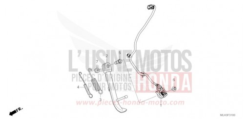 SEITENSTAENDER CMX500A2R de 2024