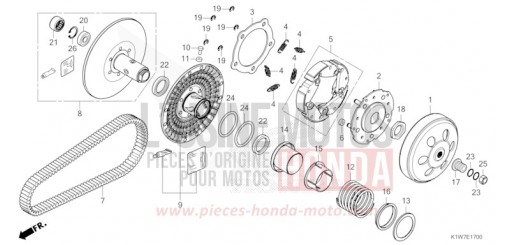 ABTRIEBSFLAECHE SH350AP de 2023
