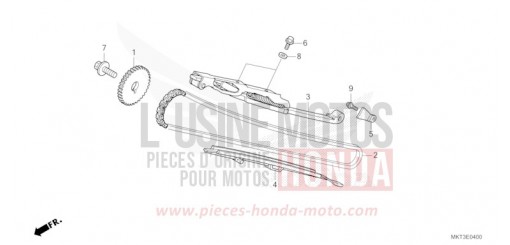 NOCKENWELLENKETTE/SPANNVORRICHTUNG ADV750R de 2024