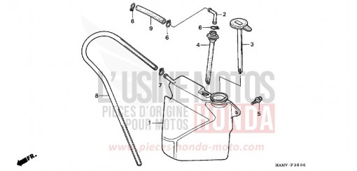 RESERVETANK GL1500SEY de 2000
