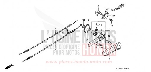 RUECKFAHRSTANGE GL1500SEY de 2000