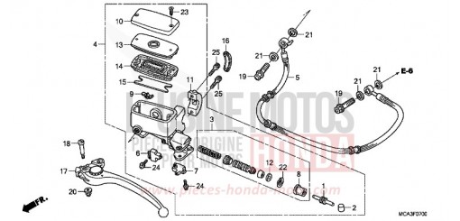 HAUPTKUPPLUNGSZYLINDER GL18007 de 2007