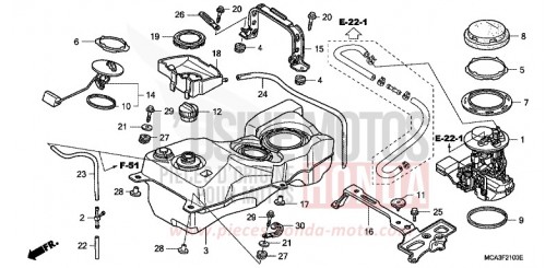 KRAFTSTOFFTANK GL18007 de 2007