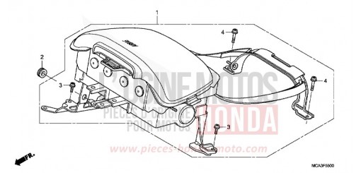 AIRBAG-MODUL GL18008 de 2008