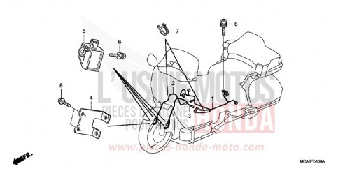 AIRBAG-KABELBAUM GL18008 de 2008