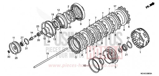 KUPPLUNG GL18009 de 2009