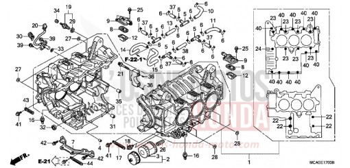 ZYLINDERBLOCK GL18009 de 2009
