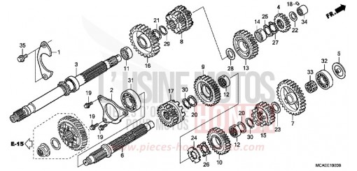 GETRIEBE GL18009 de 2009