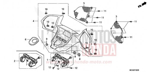 INSTRUMENTENTAFEL GL18009 de 2009