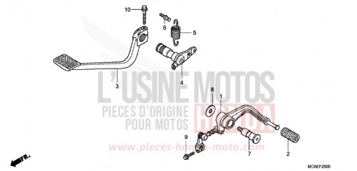 PEDAL GL18009 de 2009