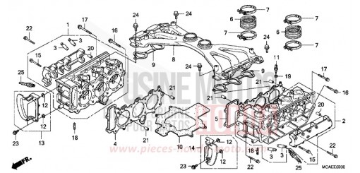 ZYLINDERKOPF GL18009 de 2009