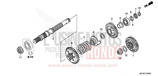 ANTRIEBSWELLE GL18009 de 2009
