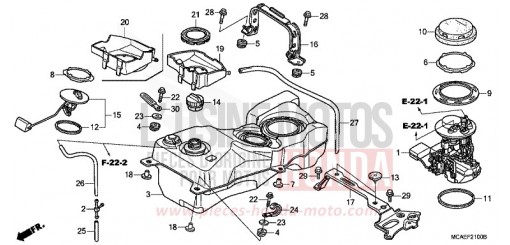 KRAFTSTOFFTANK GL18009 de 2009